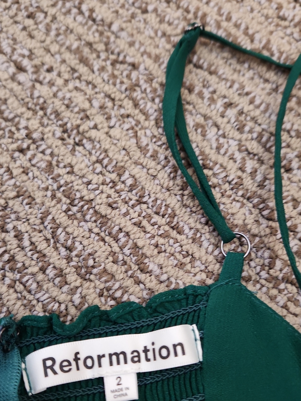 Reformation Emersyn Dress Size 2 - Picture 14 of 15